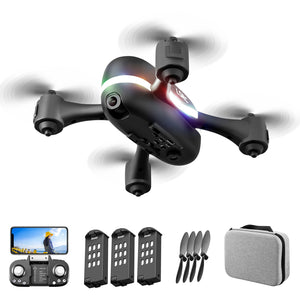 Mini Drone with 38 Dynamic Color Flashing Lights