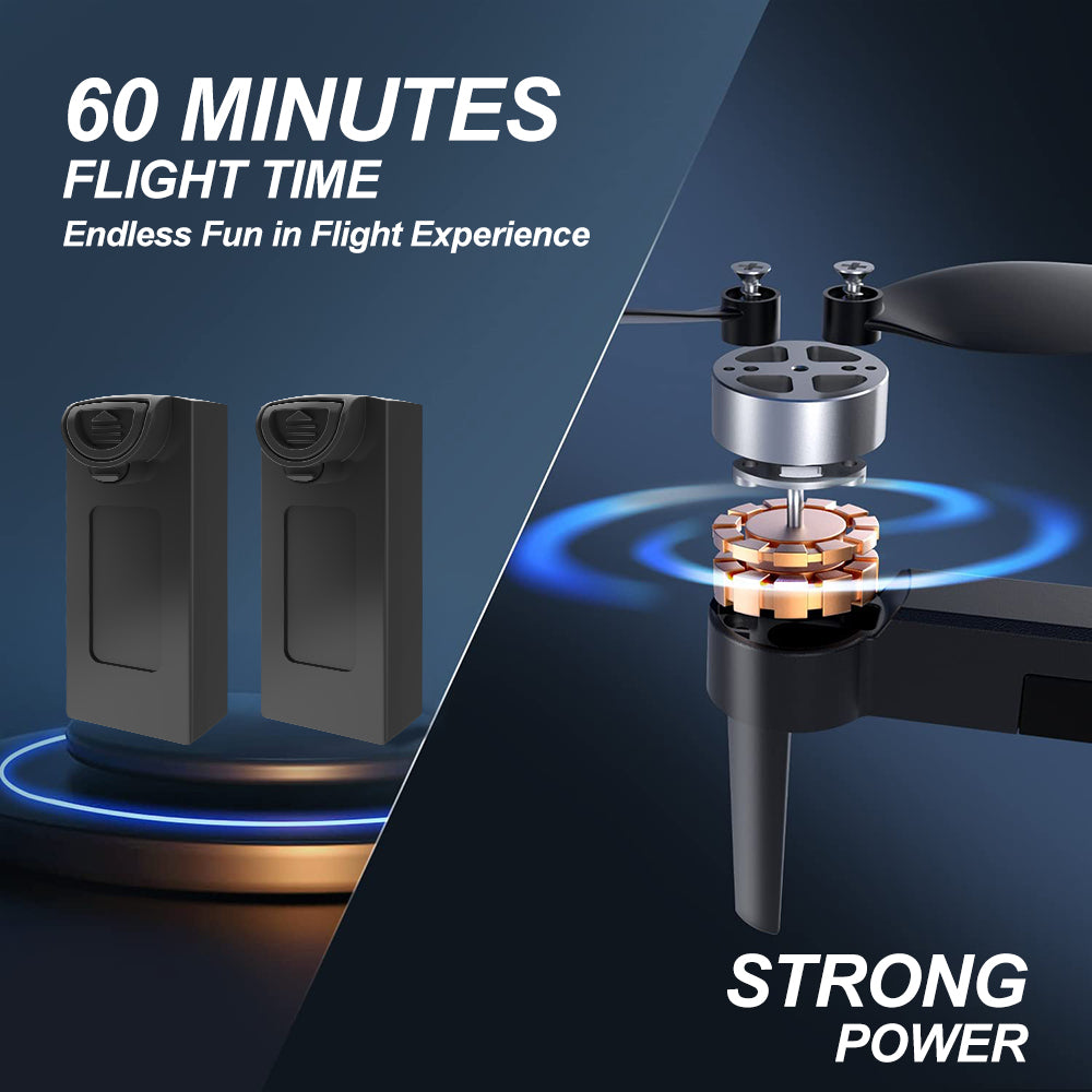 GPS 4K  Drone with Three-axis Gimbal and Brushless Motor