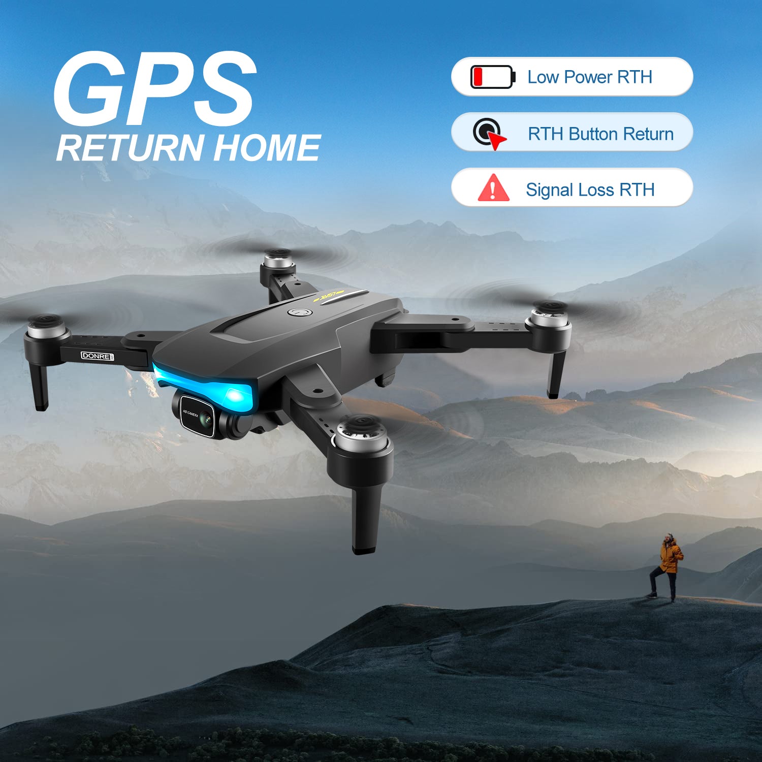 5G GPS 6K Drone