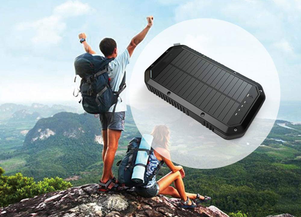 Waterproof Solar Power Bank
